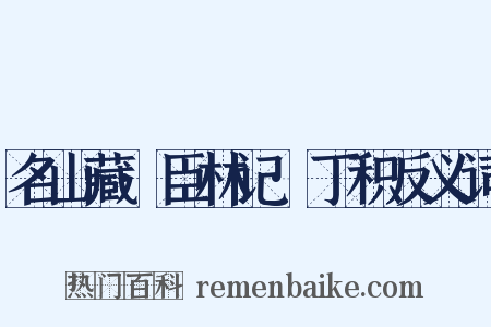 名山藏·臣林记·丁积反义词是什么意思的图片